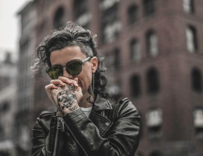 Visitor from Argentina caught on Lafayette street Nolita
